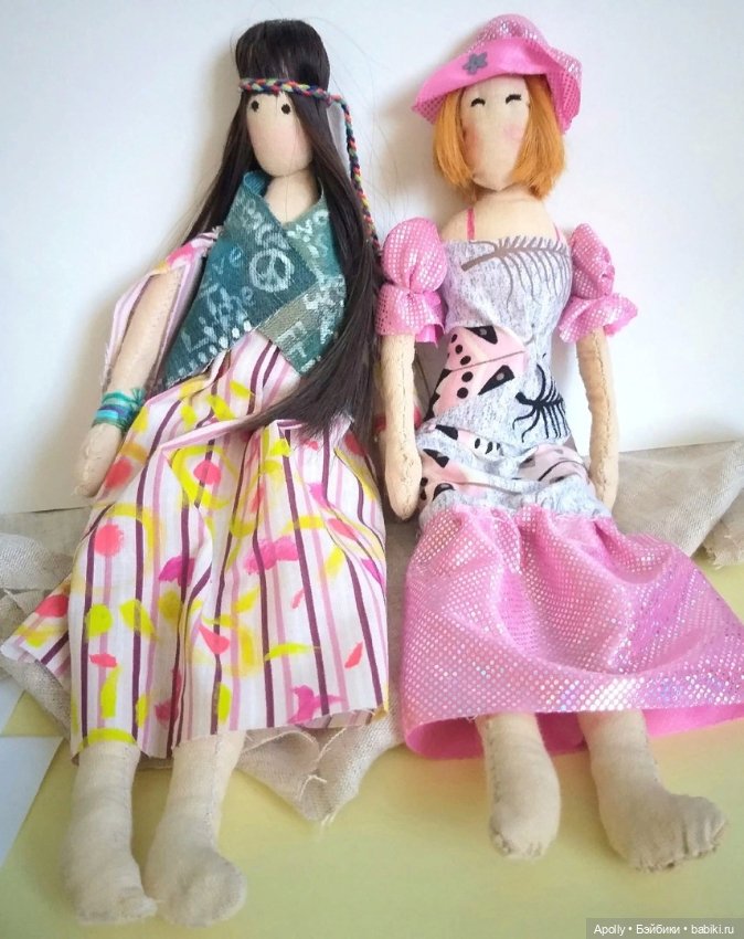 Летняя тильда — Авторские текстильные куклы: Вальдорфские