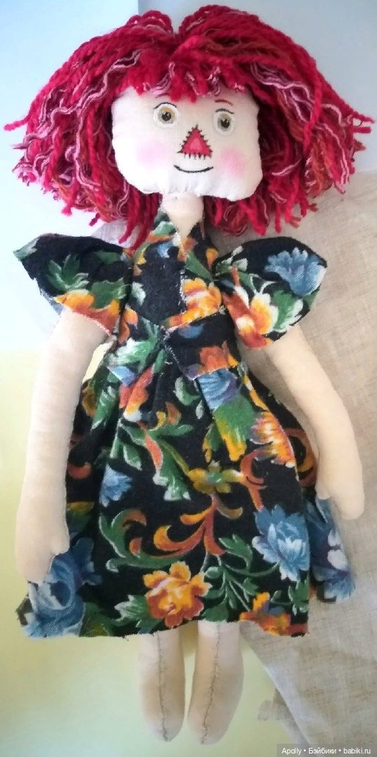 Рэгеди-Энн — Авторские текстильные куклы: Вальдорфские (фото 4)