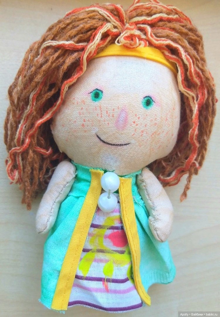 Рыжуля — Авторские текстильные куклы: Вальдорфские