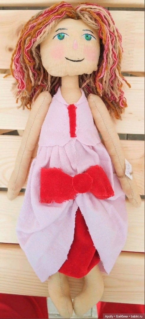 Алиса — Авторские текстильные куклы: Вальдорфские (фото 2)
