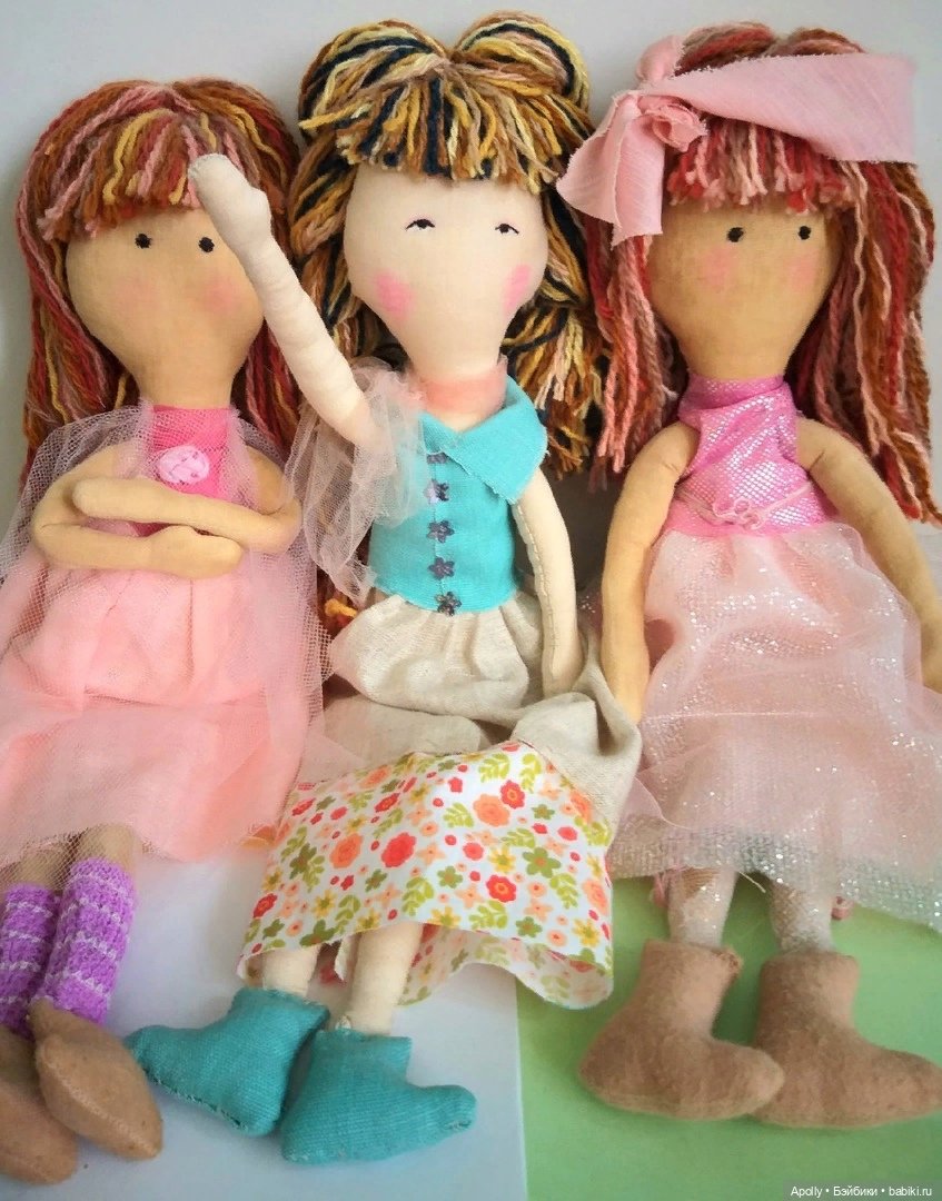 Авторские текстильные куклы: Вальдорфские (фото 2)