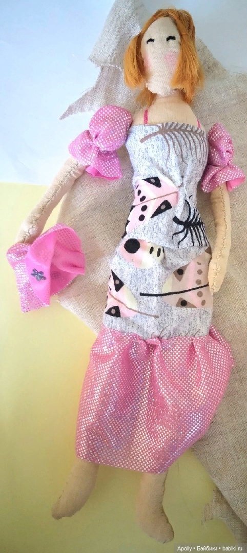 Летняя тильда — Авторские текстильные куклы: Вальдорфские (фото 4)