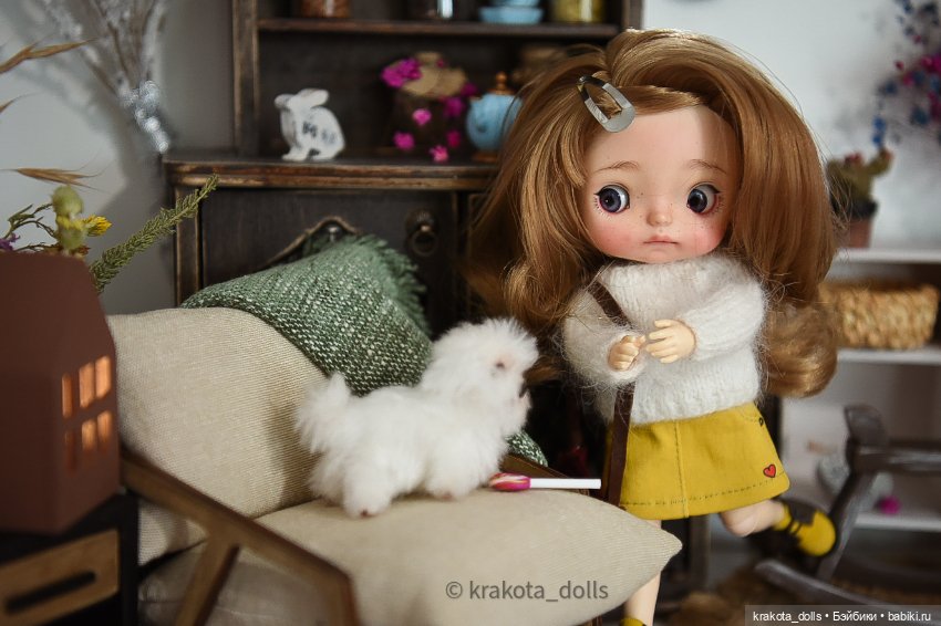 Глазастик Monst — ООАК и репейнт кукол (Custom): Barbie (фото 9)