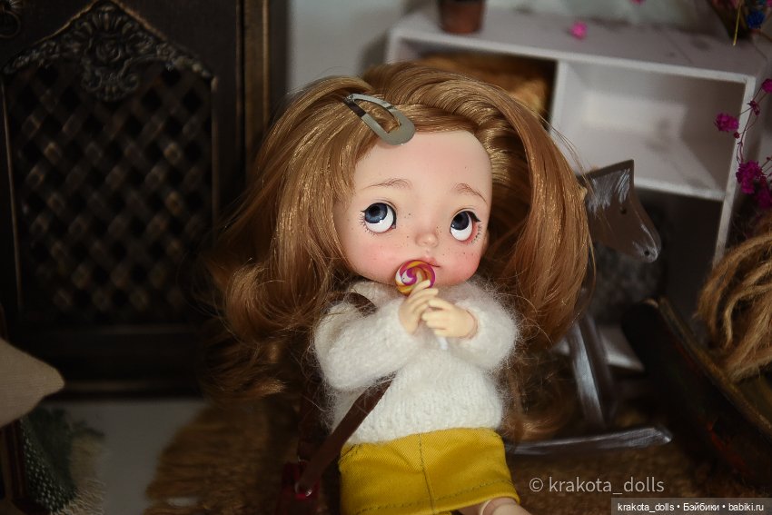 Глазастик Monst — ООАК и репейнт кукол (Custom): Barbie (фото 7)