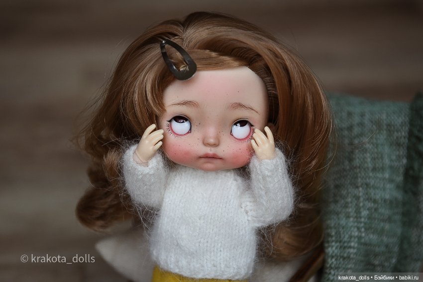 Глазастик Monst — ООАК и репейнт кукол (Custom): Barbie