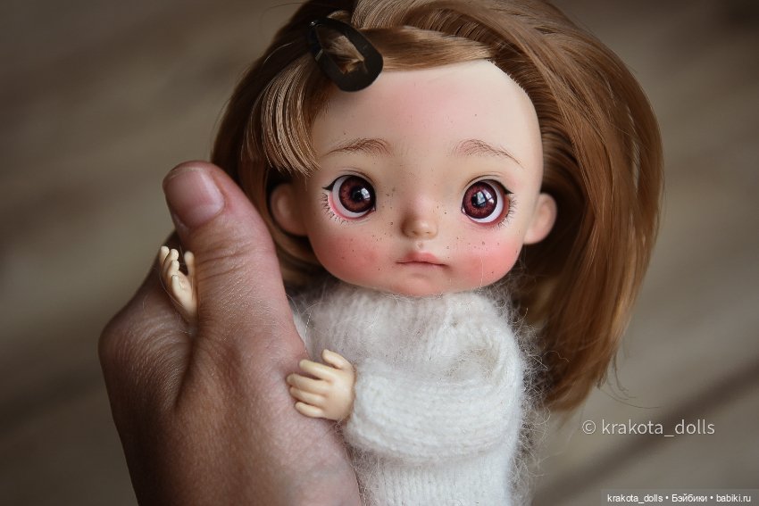 Глазастик Monst — ООАК и репейнт кукол (Custom): Barbie