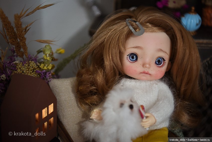 Глазастик Monst — ООАК и репейнт кукол (Custom): Barbie (фото 10)