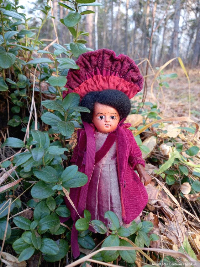 Листопад — Антикварные куклы Mignonette (Миньонетта): карманные (фото 9)