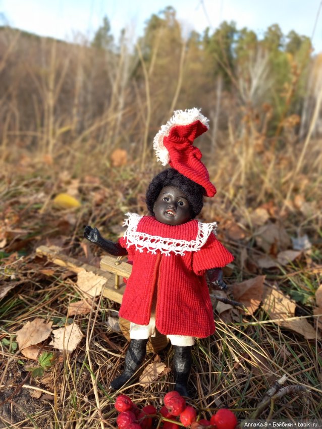 Листопад — Антикварные куклы Mignonette (Миньонетта): карманные