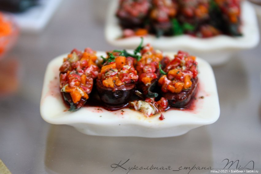 Вкусная осень... или фаршированные баклажаны