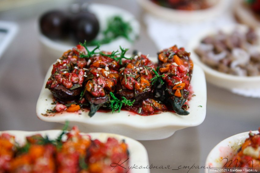 Вкусная осень... или фаршированные баклажаны