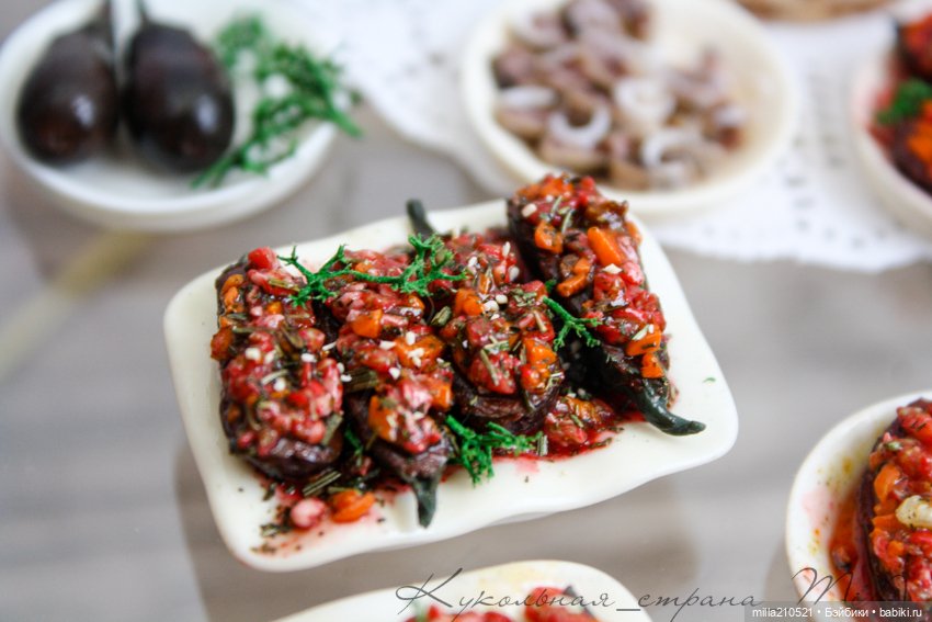 Вкусная осень... или фаршированные баклажаны