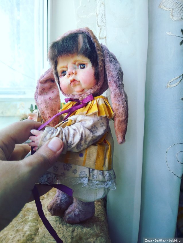 Зайка Фефочка — Авторские куклы Тедди (фото 5)