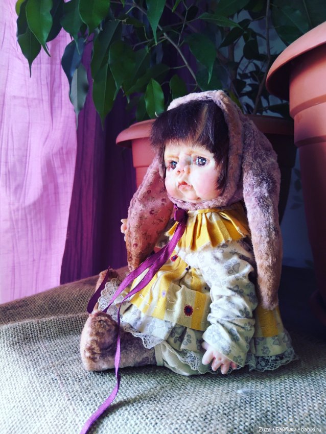 Зайка Фефочка — Авторские куклы Тедди (фото 3)