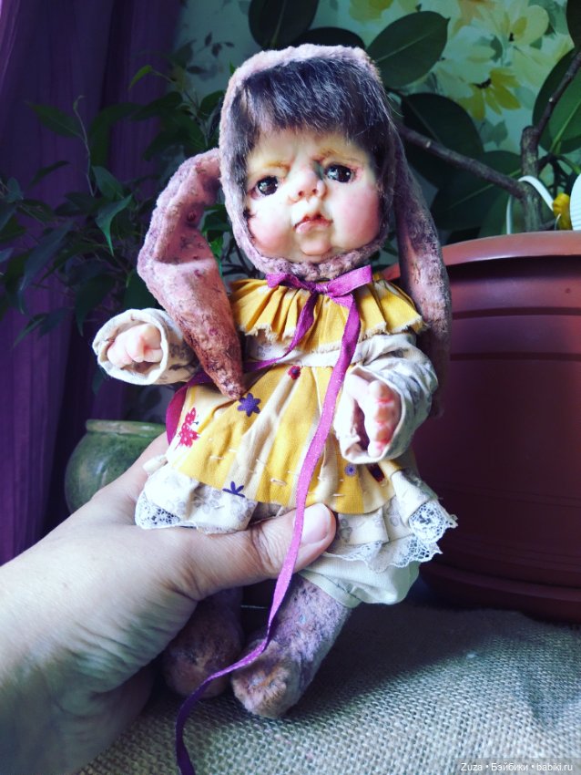 Зайка Фефочка — Авторские куклы Тедди (фото 2)