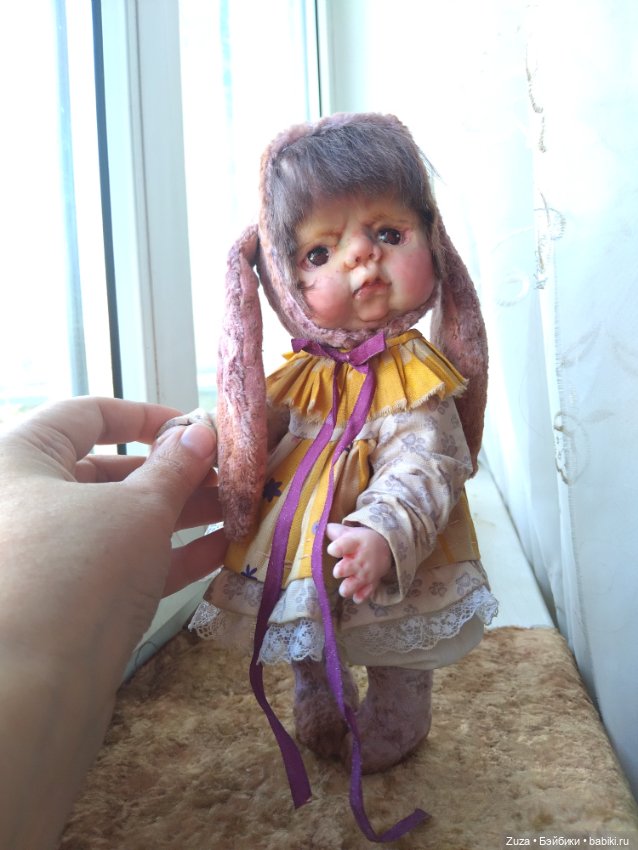 Зайка Фефочка — Авторские куклы Тедди (фото 6)