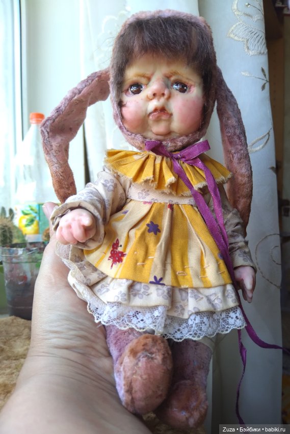 Зайка Фефочка — Авторские куклы Тедди (фото 4)