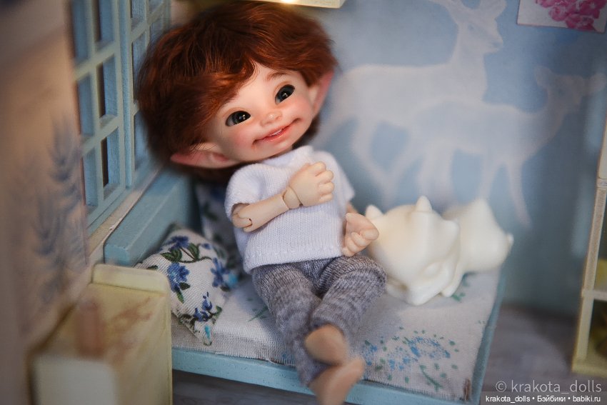 Комнатка для эльфа — Румбоксы и кукольные интерьеры: фото (фото 10)