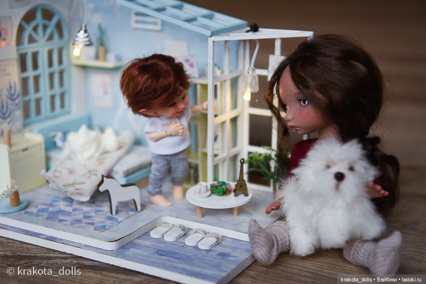 Комнатка для эльфа — Румбоксы и кукольные интерьеры: фото (фото 7)