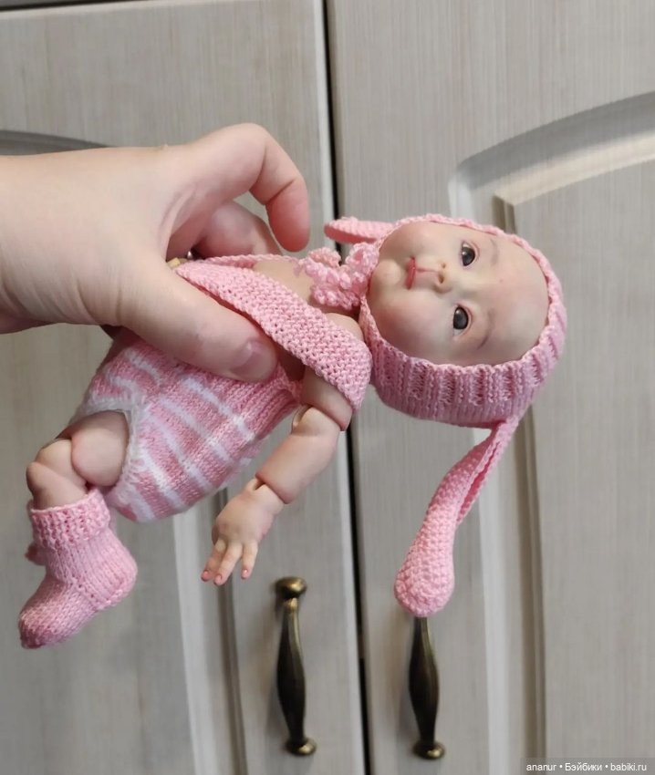 Закончила кнопочку — Авторские шарнирные куклы своими руками: лепка (фото 3)