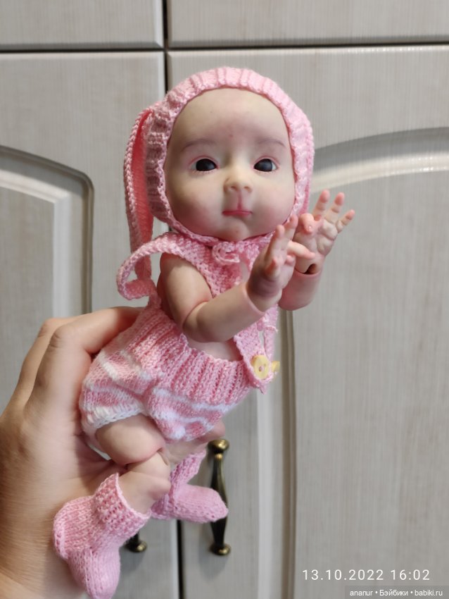 Закончила кнопочку — Авторские шарнирные куклы своими руками: лепка (фото 2)