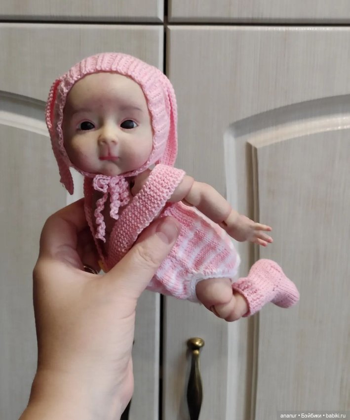 Закончила кнопочку — Авторские шарнирные куклы своими руками: лепка (фото 4)