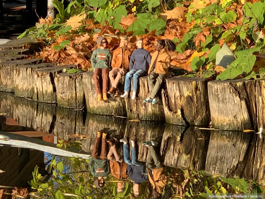 Осенняя прогулка — Одежда и обувь для кукол своими руками: фото (фото 9)