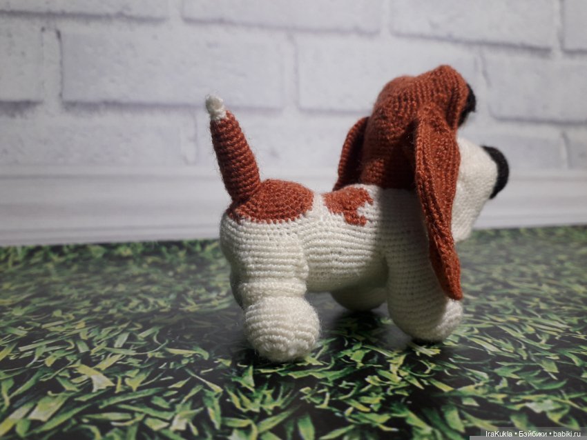 Бассет — Вязаные игрушки и амигуруми: крючком (фото 6)