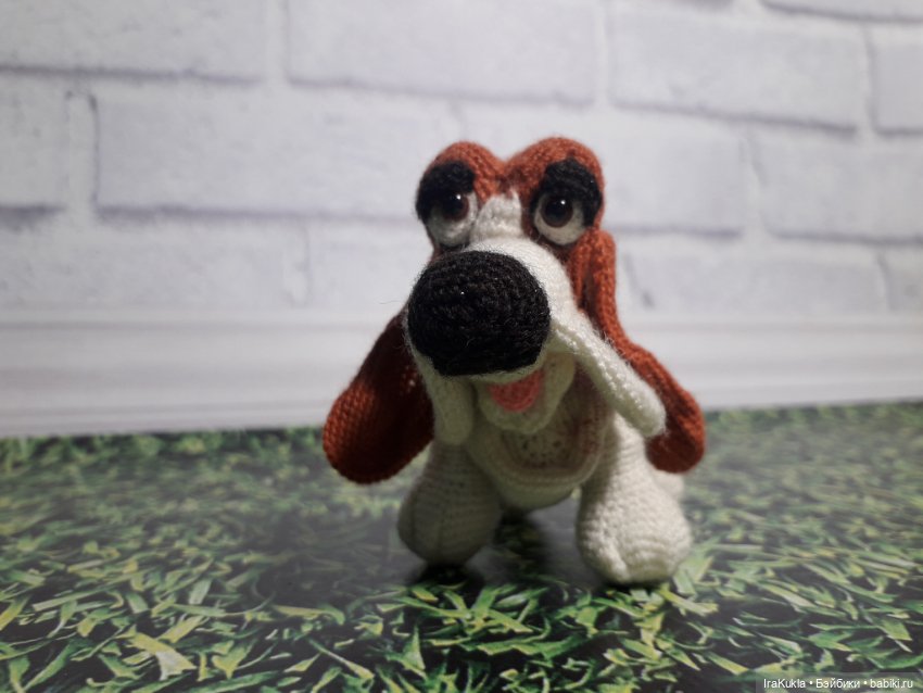 Бассет — Вязаные игрушки и амигуруми: крючком (фото 4)