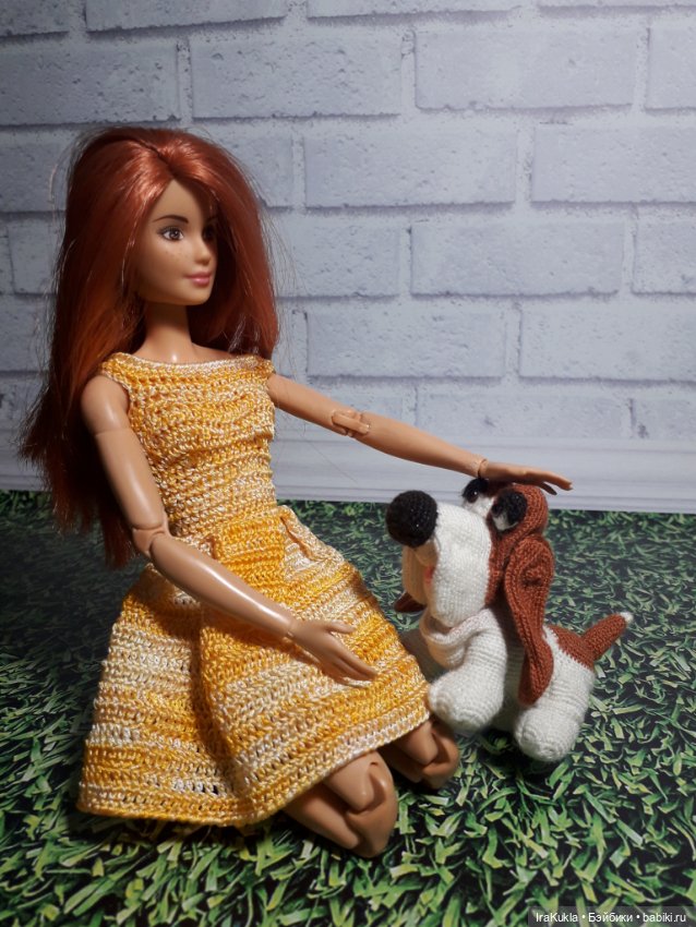 Бассет — Вязаные игрушки и амигуруми: крючком