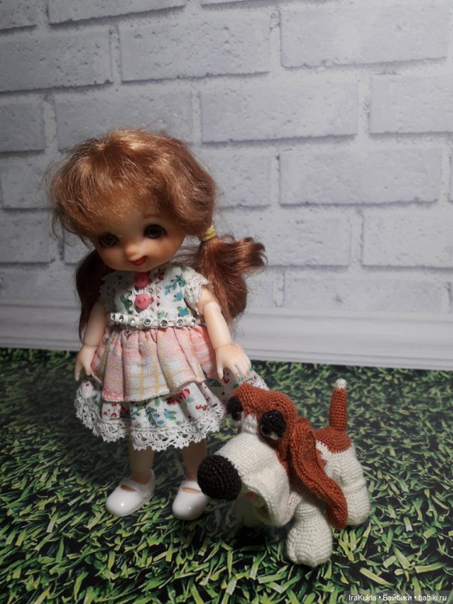 Бассет — Вязаные игрушки и амигуруми: крючком