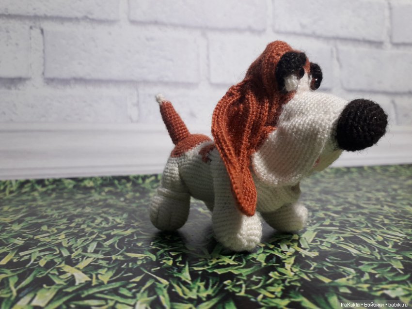 Бассет — Вязаные игрушки и амигуруми: крючком (фото 5)