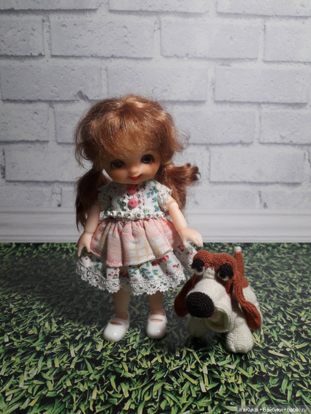 Бассет — Вязаные игрушки и амигуруми: крючком