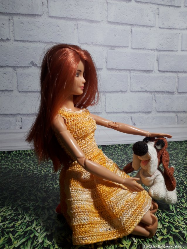 Бассет — Вязаные игрушки и амигуруми: крючком