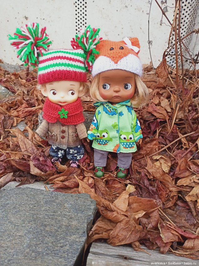 Просто осень — Куклы Pututu (Путуту): дизайнерский винил (фото 5)