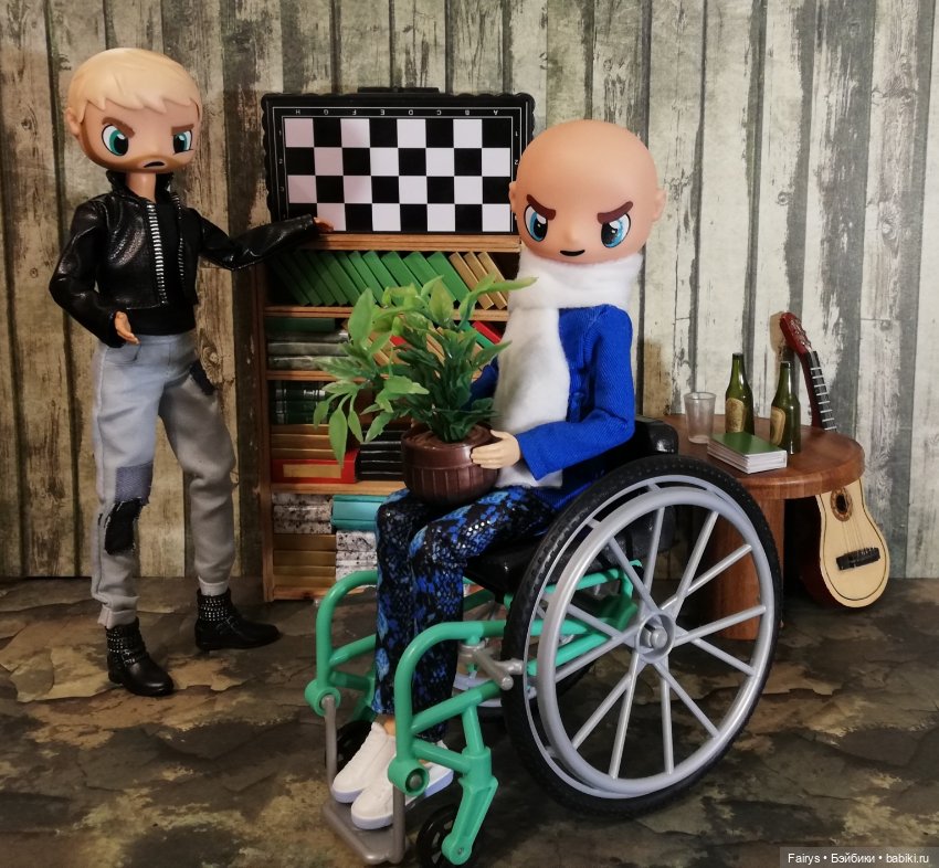 Лысый на колесиках — Игровые куклы разных производителей (Разное): редкие бренды (фото 3)