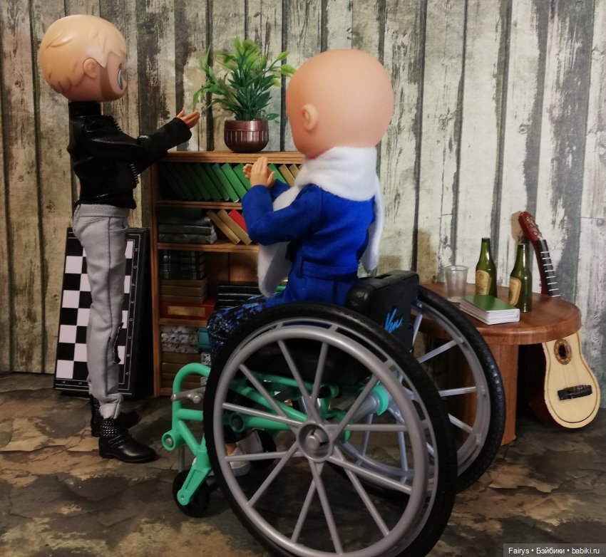 Лысый на колесиках — Игровые куклы разных производителей (Разное): редкие бренды (фото 5)