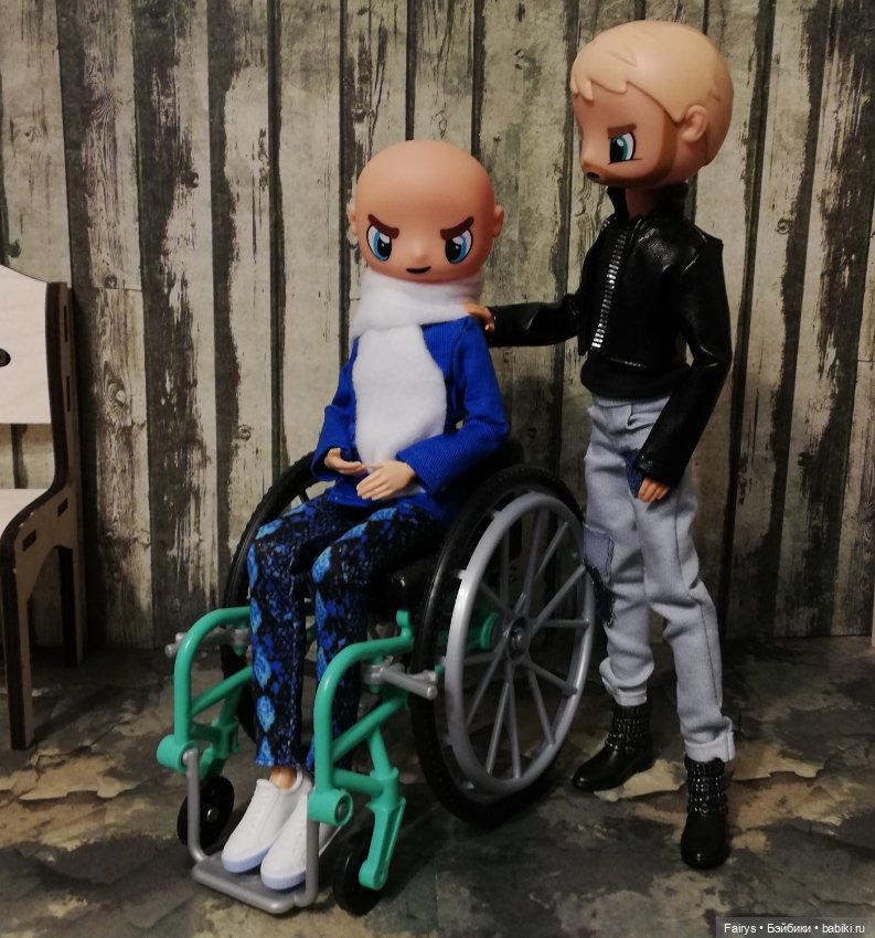 Лысый на колесиках — Игровые куклы разных производителей (Разное): редкие бренды (фото 2)