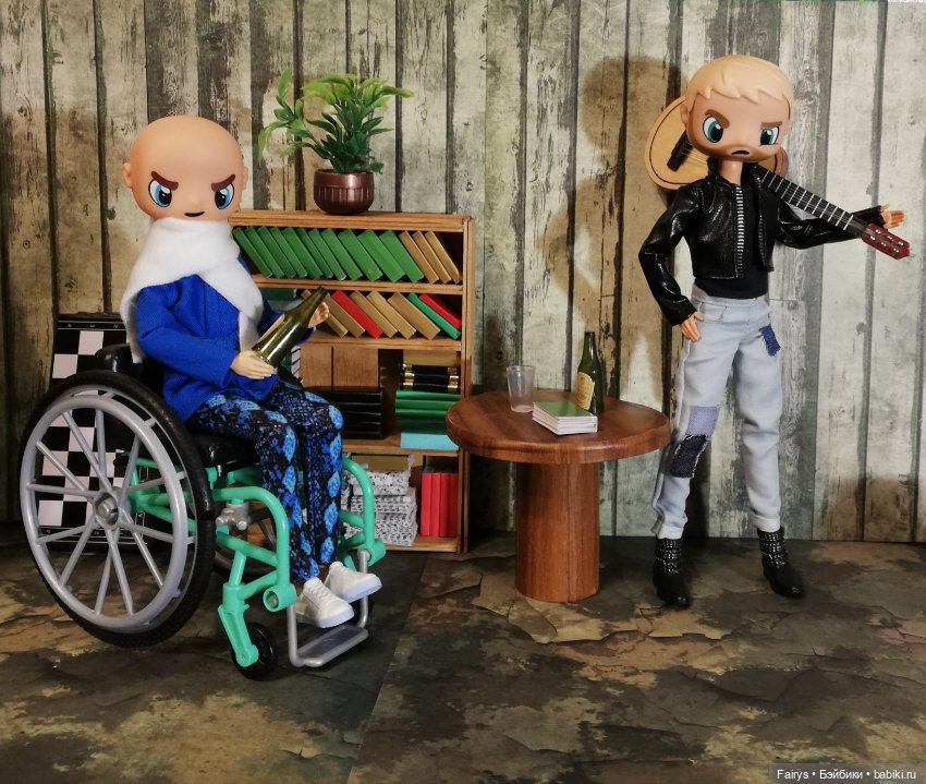 Лысый на колесиках — Игровые куклы разных производителей (Разное): редкие бренды (фото 7)