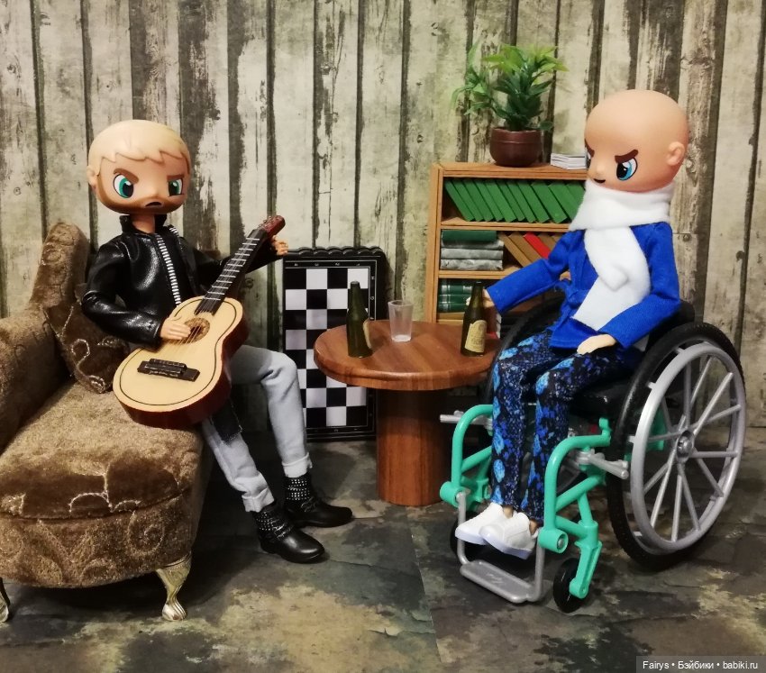 Лысый на колесиках — Игровые куклы разных производителей (Разное): редкие бренды (фото 9)