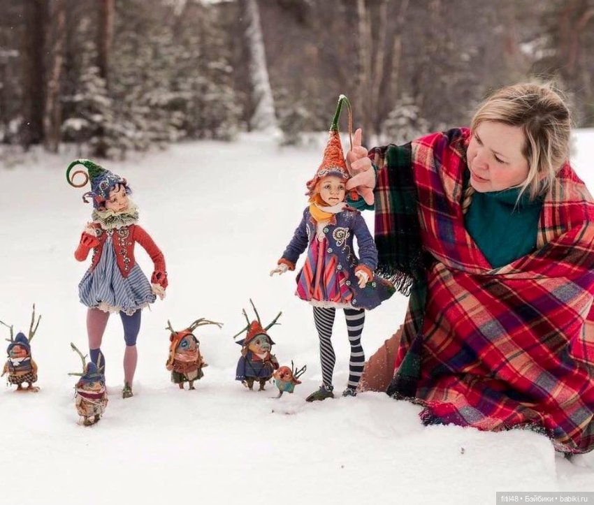 Сказочные куколки Ирины Черепановой