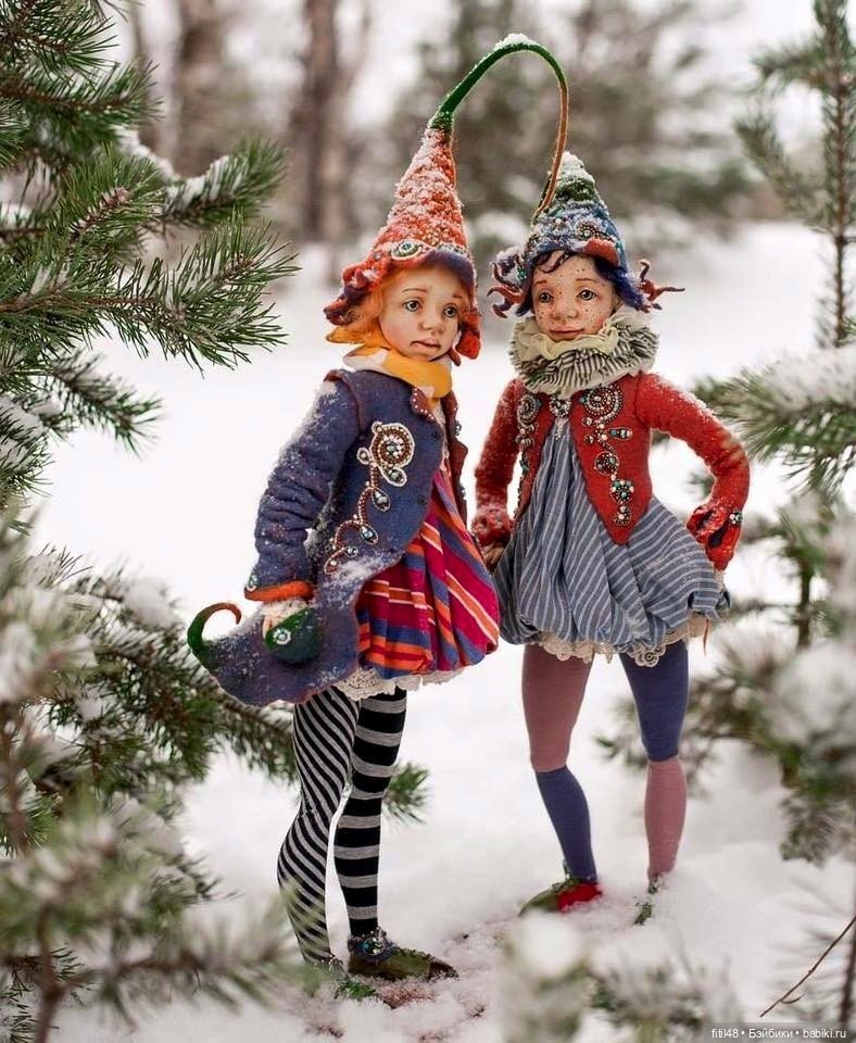 Сказочные куколки Ирины Черепановой