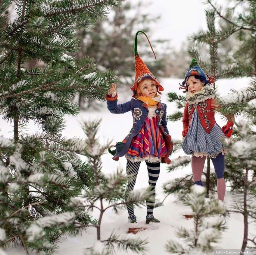 Сказочные куколки Ирины Черепановой