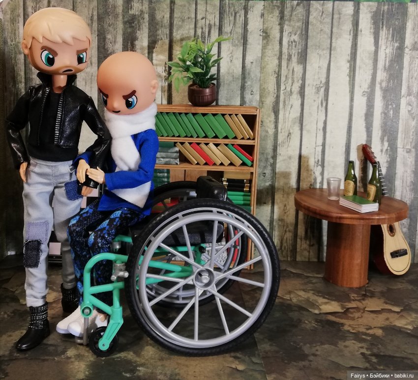 Лысый на колесиках — Игровые куклы разных производителей (Разное): редкие бренды (фото 6)