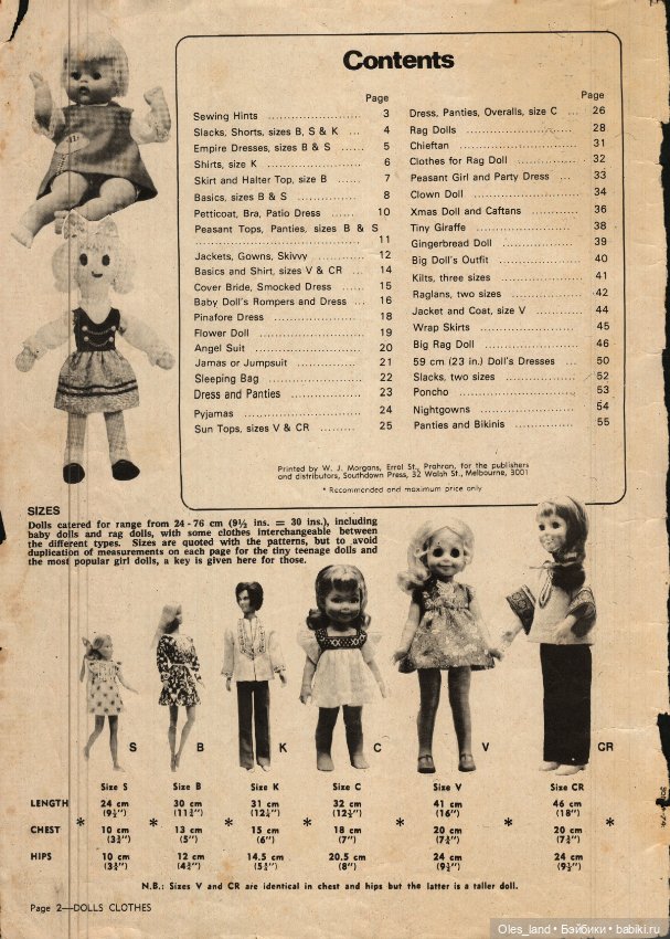 Немного выкроек из старого журнала (фото 2)