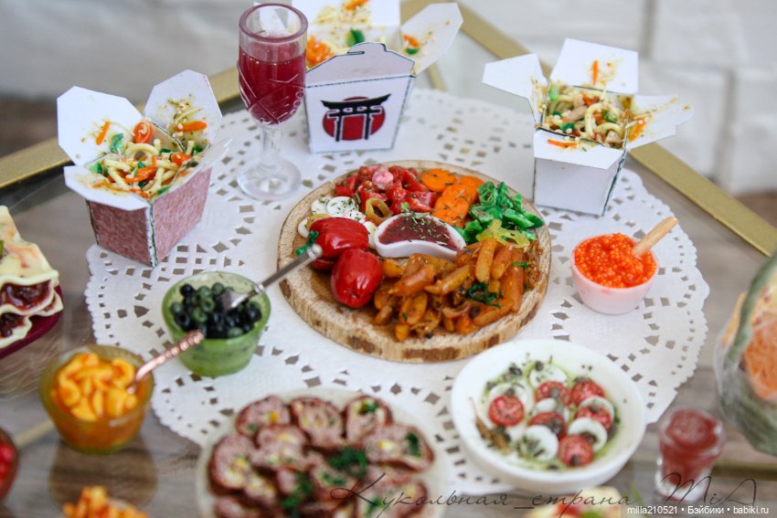 Вкусные выходные — Кукольная миниатюра своими руками: еда (фото 4)