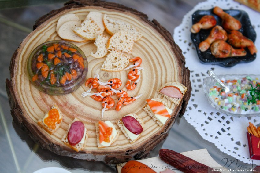 Вкусные выходные — Кукольная миниатюра своими руками: еда
