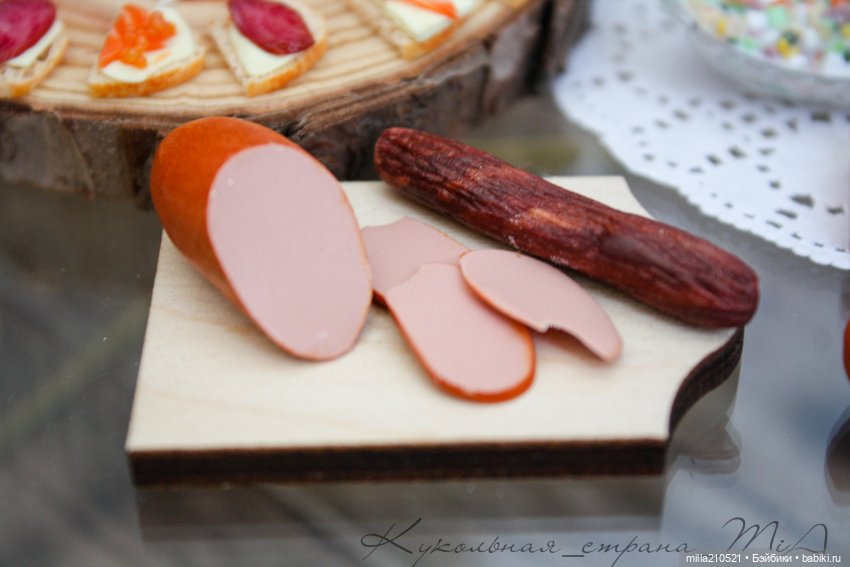 Вкусные выходные — Кукольная миниатюра своими руками: еда