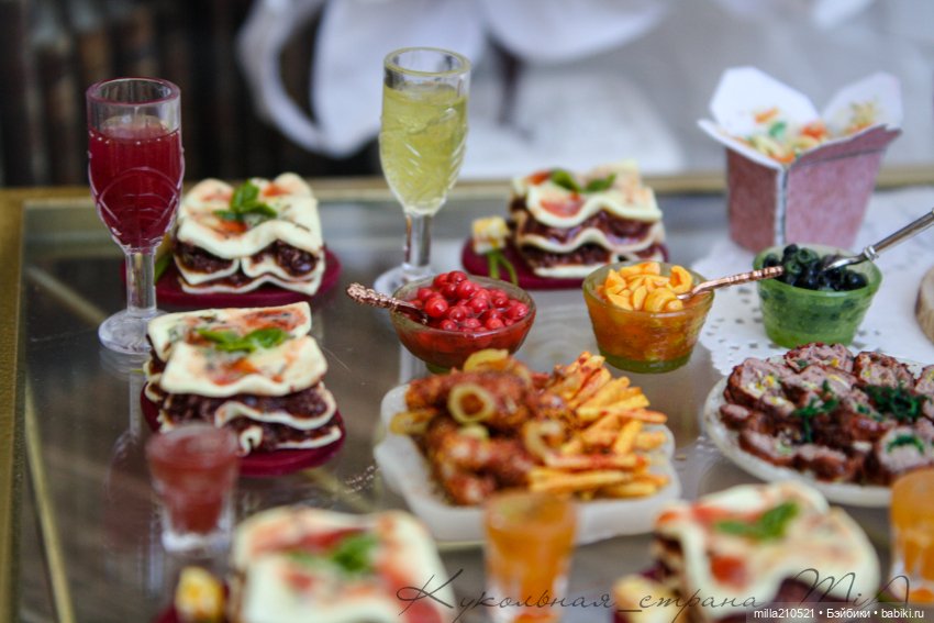 Вкусные выходные — Кукольная миниатюра своими руками: еда (фото 7)