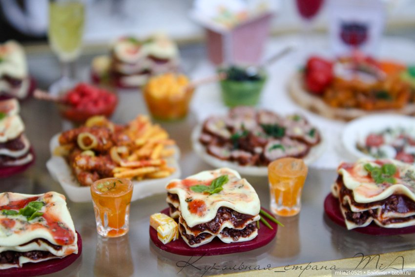 Вкусные выходные — Кукольная миниатюра своими руками: еда (фото 5)